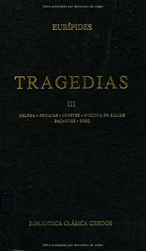 Tragedias (euripides) vol. 3
