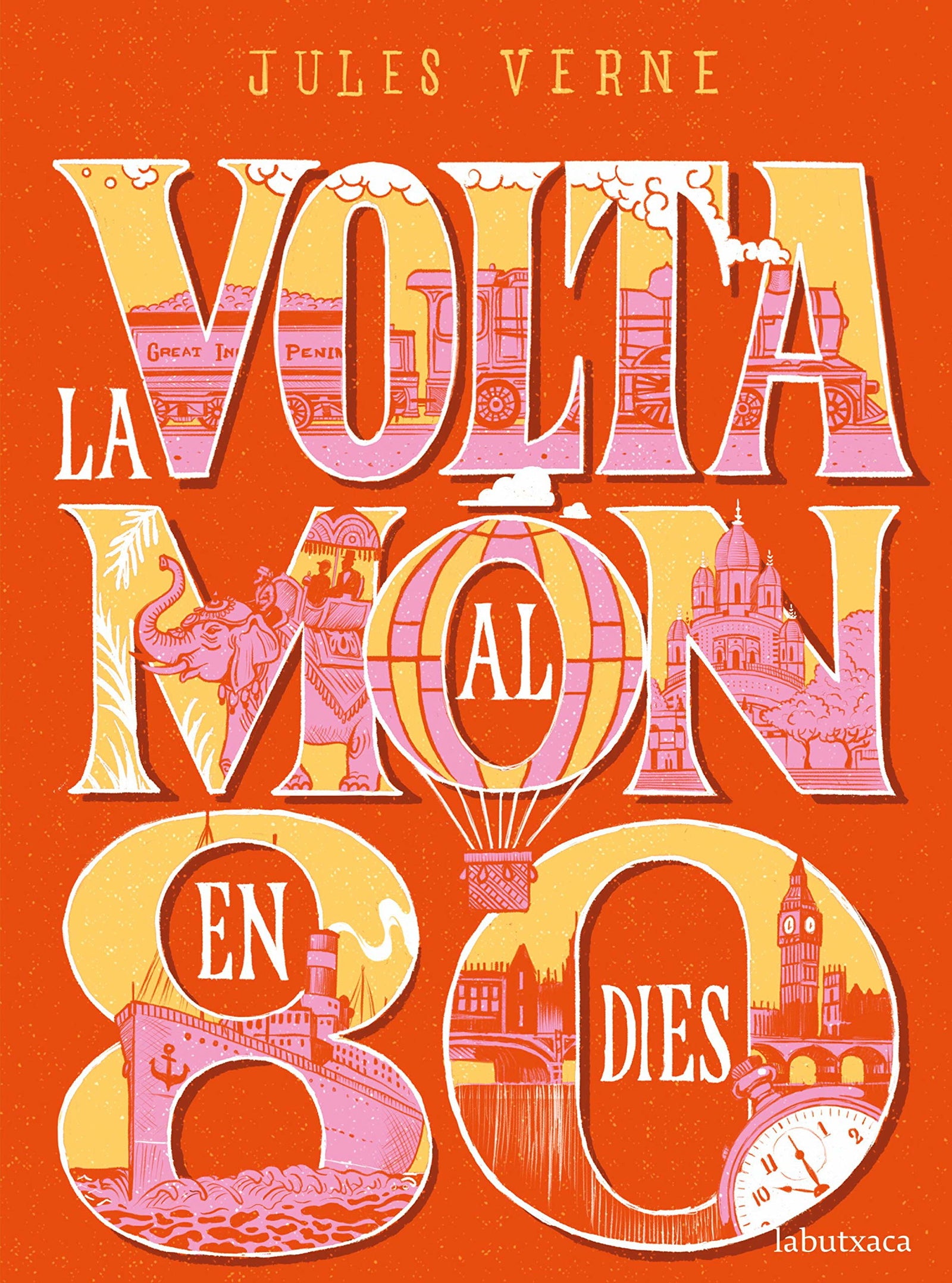 La volta al món en 80 dies (Clàssics de la literatura juvenil)