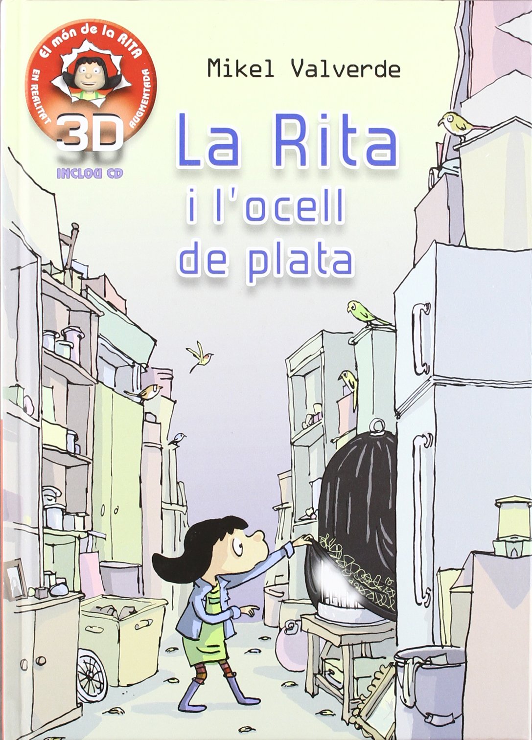 Rita i l'ocell plata realidad aumenta.3D (El mundo de Rita 3D)