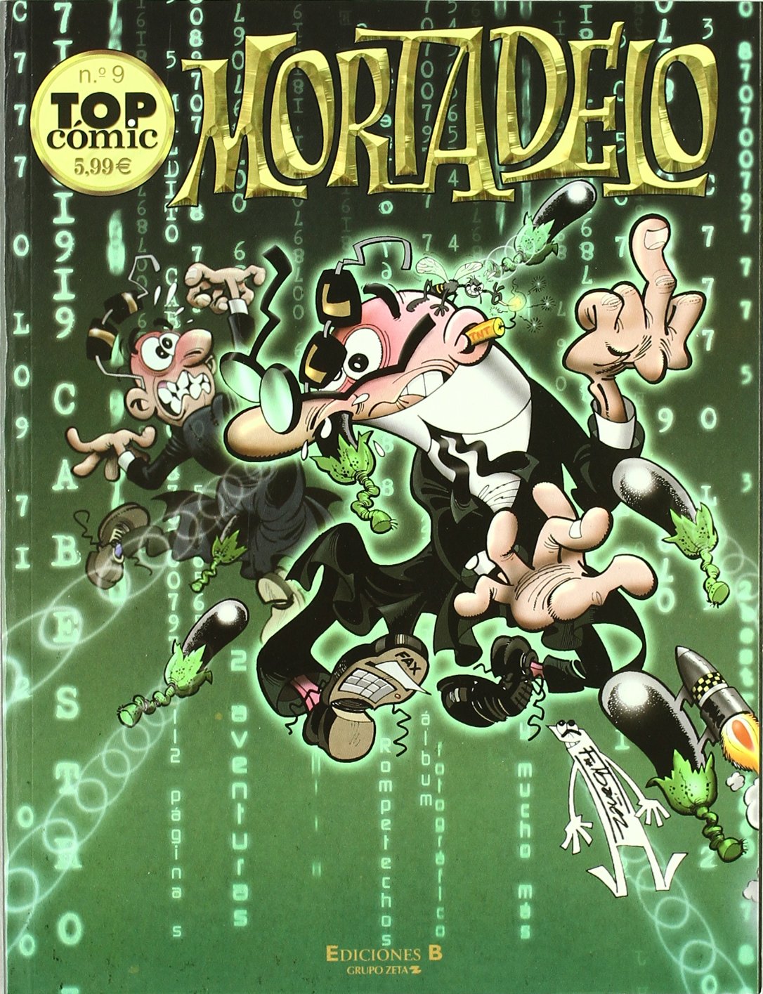 Maastricht... ¡Jesús! | El nuevo «cate» (Top Cómic Mortadelo 9)
