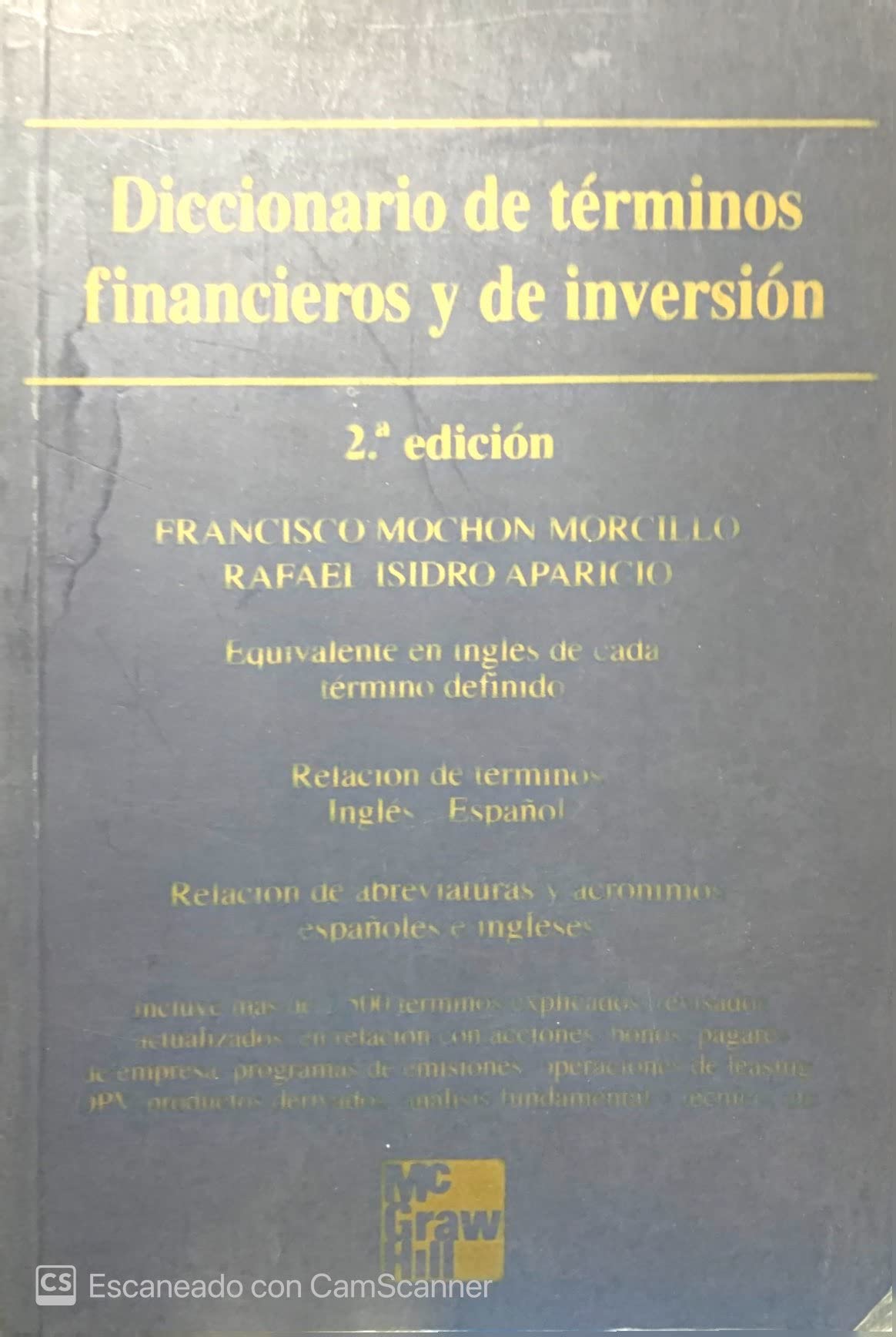 DICC.TERMINOS FINANC.2EDC-MOCH (SIN COLECCION)