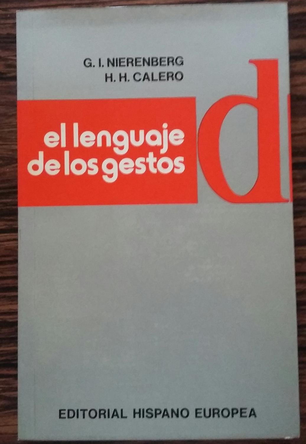 EL LENGUAJE DE LOS GESTOS