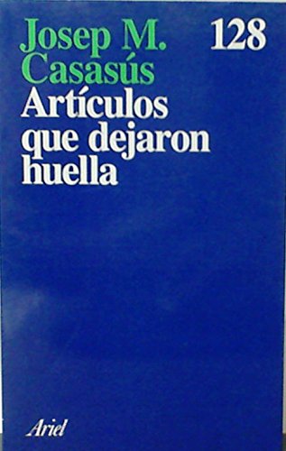 Articulos que dejaron huella