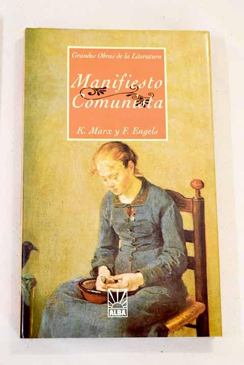 MANIFIESTO COMUNISTA-ALBA*** (SIN COLECCION)