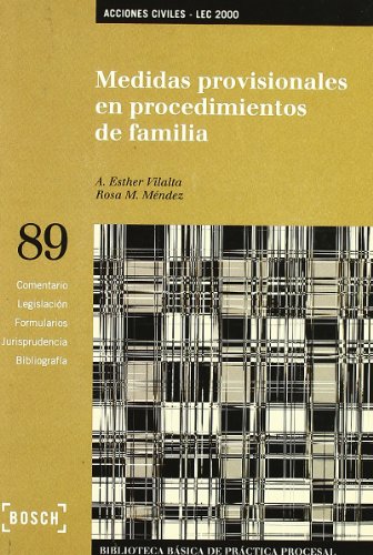 Medidas provisionales en procedimientos de familia - LEC 2000