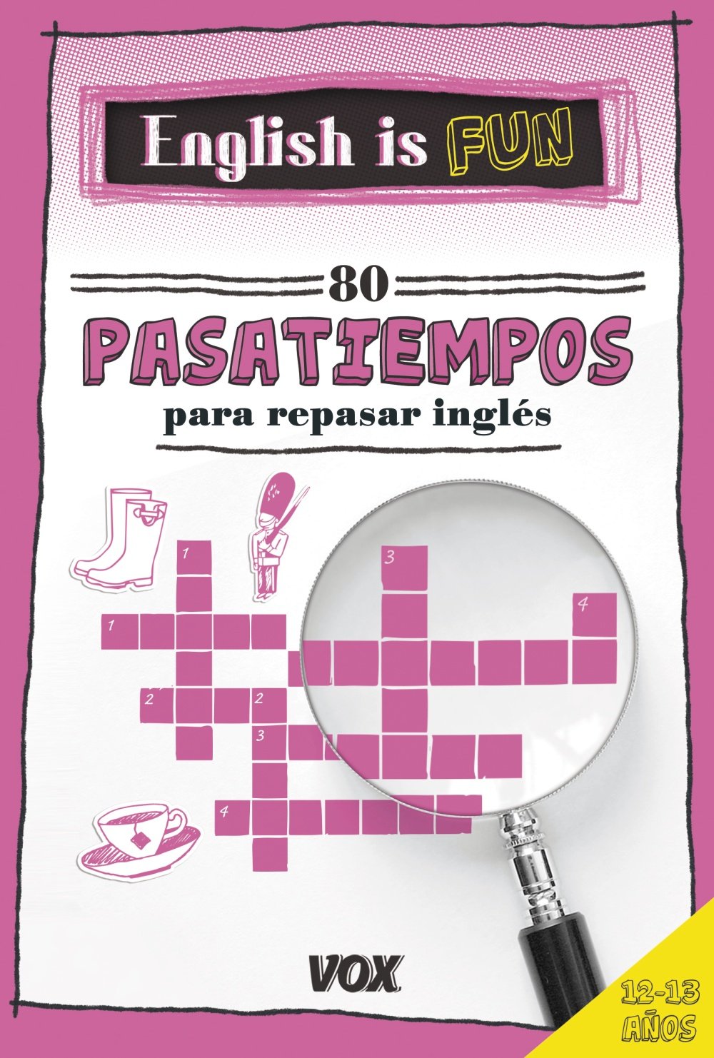 English is Fun. 80 pasatiempos para repasar inglés 12-13 años (Vox - Lengua Inglesa - Diccionarios Generales)