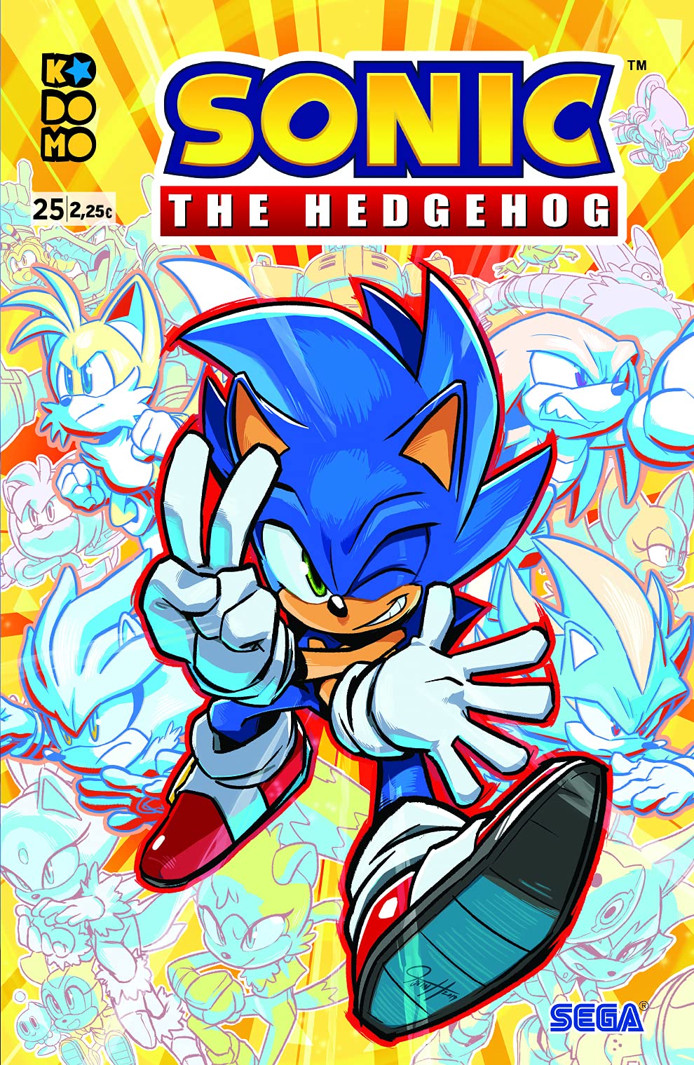 Sonic The Hedgehog núm. 25 (SUPERAVENTURAS)