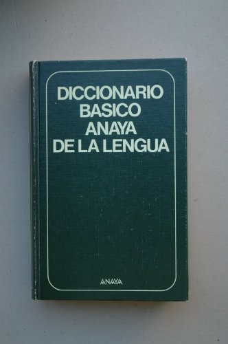Diccionario basico Anaya de la lengua (Diccionario Anaya)