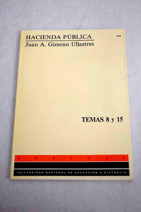 Hacienda pública I