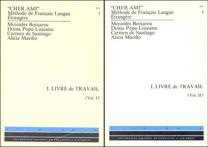 Cher ami I. Livre de travail (UNIDAD DIDÁCTICA)