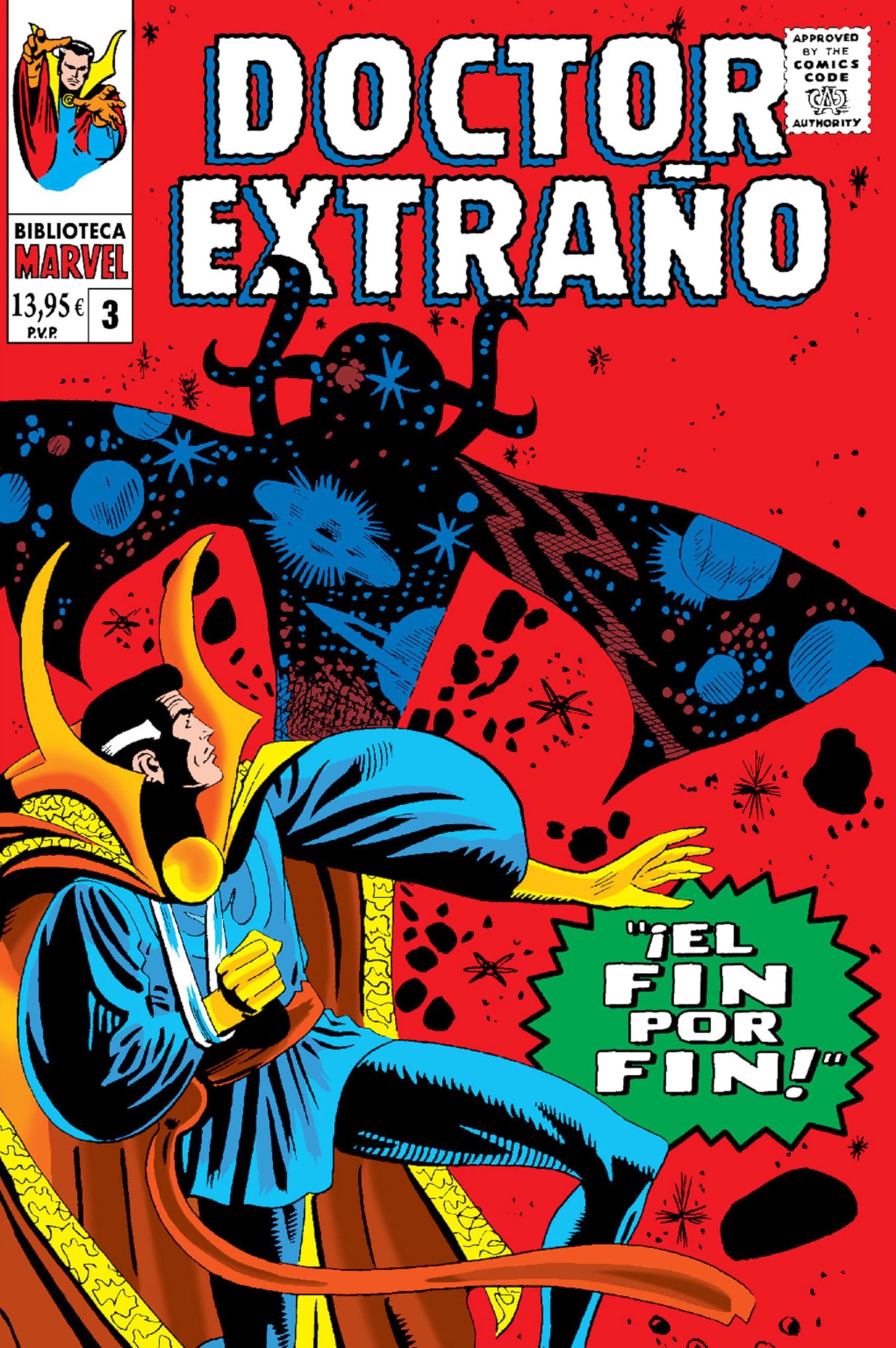 Biblioteca marvel doctor extraño 3. 1966: strange tales 140-150 usa