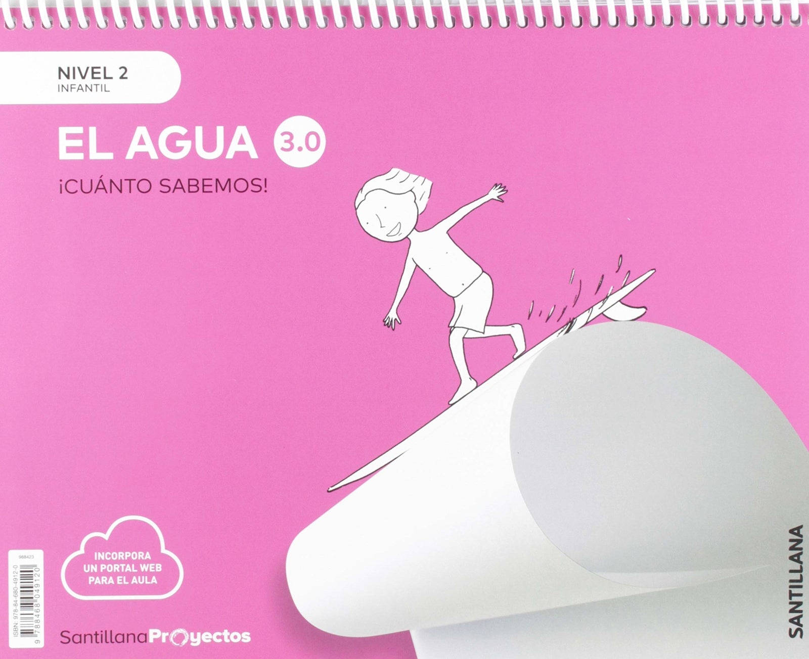 CUANTO SABEMOS NIVEL 2 EL AGUA 3.0 - 9788468049120 (MATE+)