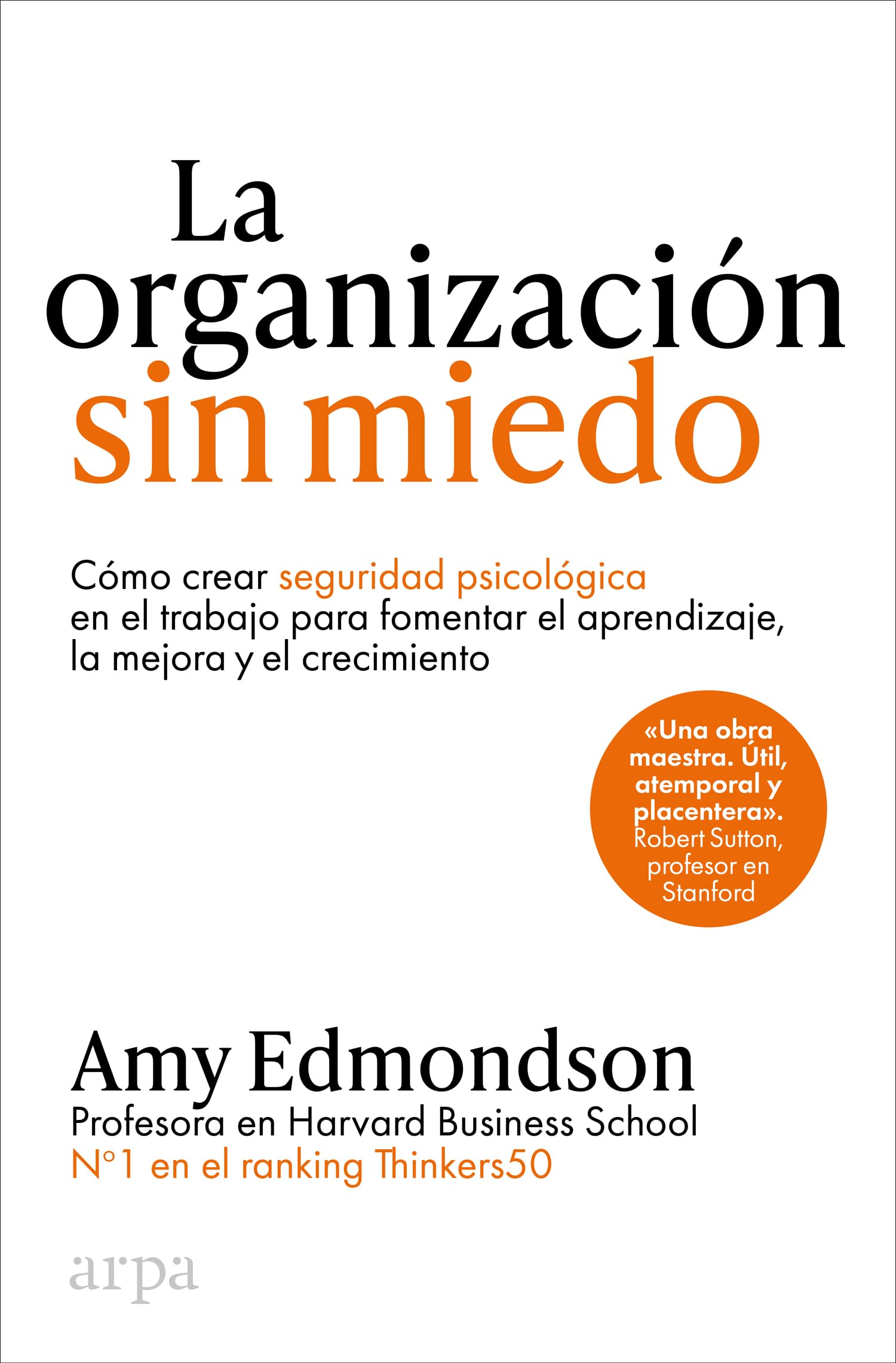La organización sin miedo (Empresa)