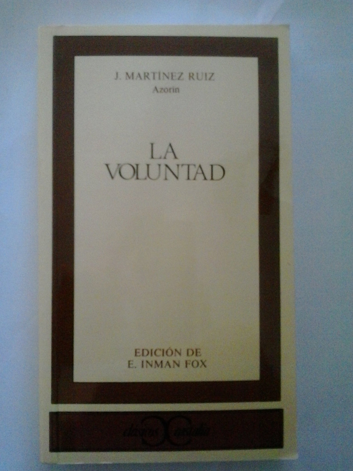 La voluntad                                                                     .