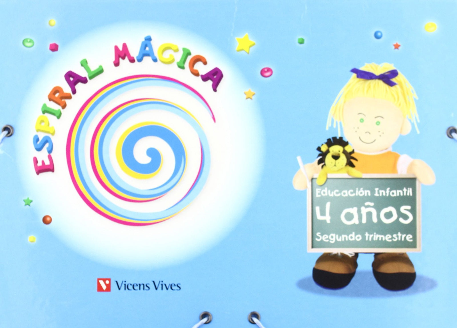 Espiral Mágica. Segundo Trimestre. 4 Años (Espiral Magica Material Alumno) - 9788431696054