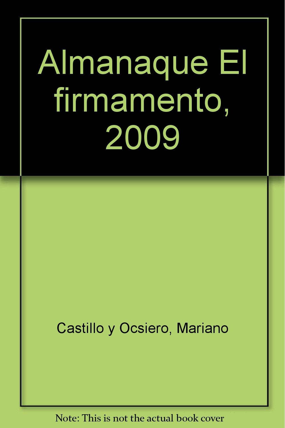 Almanaque El firmamento, 2009