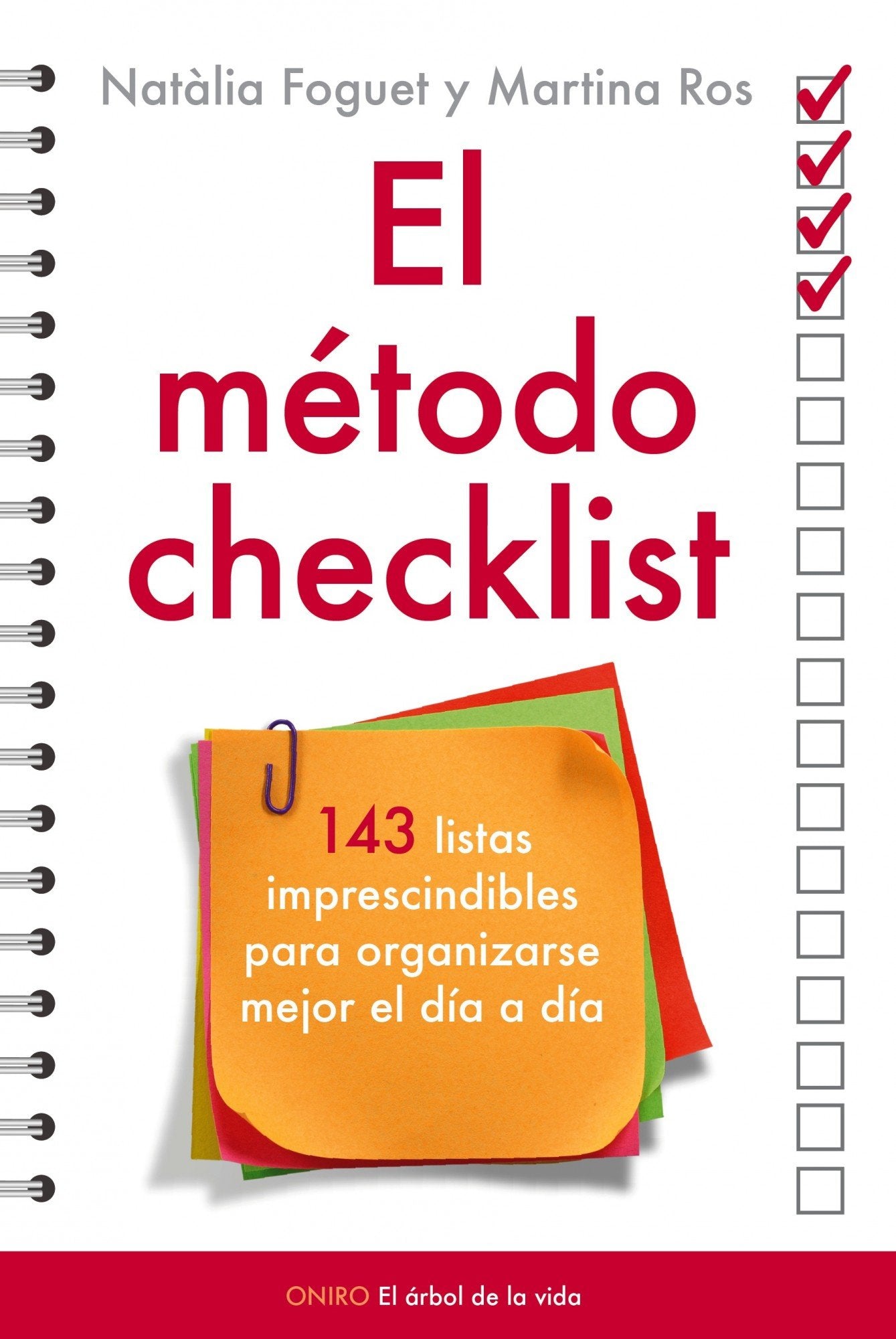 El método checklist: 143 listas imprescindibles para organizarse mejor el día a día (El Árbol de la Vida)