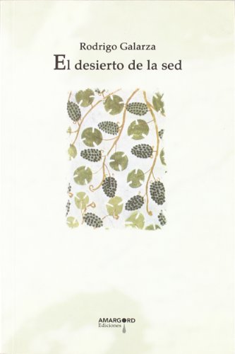 El desierto de la sed (HELADO DE MAMEY POESIA)
