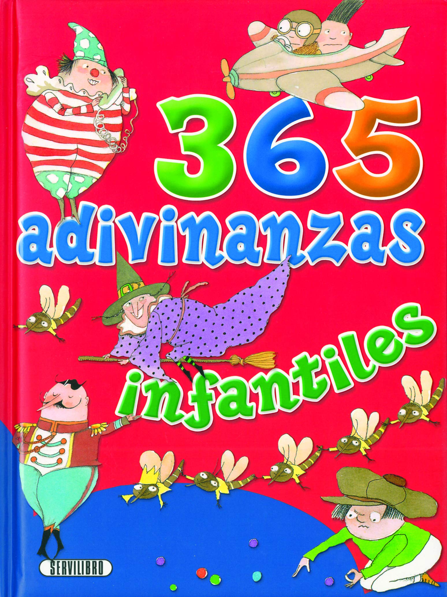 Unbekannt- Libro 365 Adivinanzas 26x20 cm 200 pag, Multicolor (Servilibro 9788479717513)