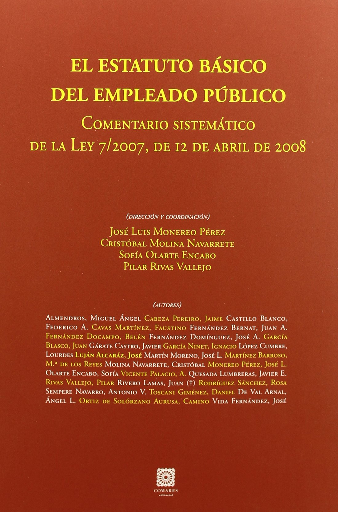 ESTATUTO BASICO DEL EMPLEADO PUBLICO (SIN COLECCION)