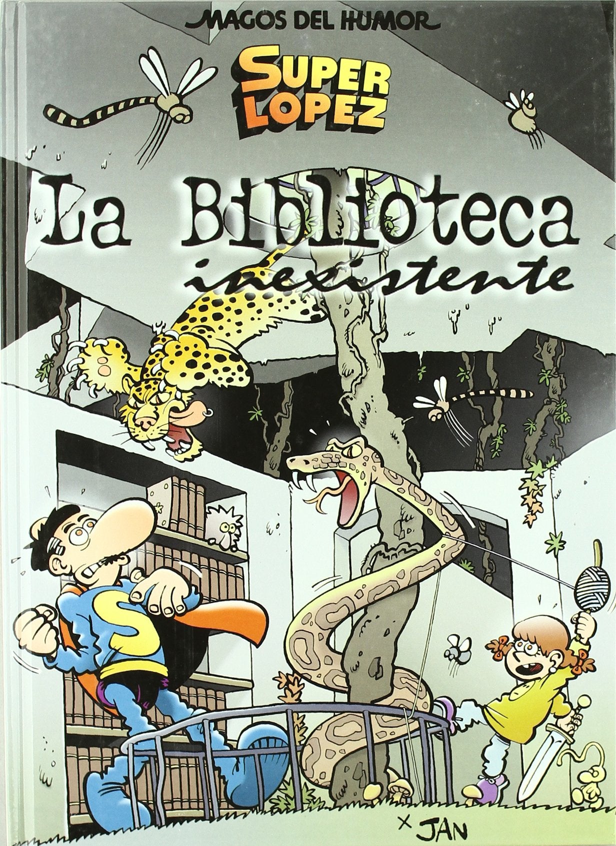Superlópez. La biblioteca inexistente (Magos del Humor 131) (Bruguera Clásica)