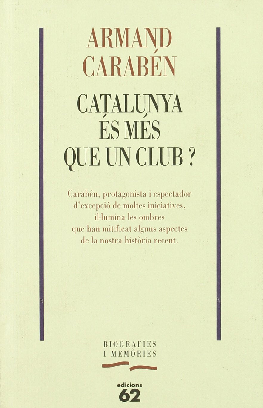 Catalunya és més que un club?: 24 (Biografies i Memòries)