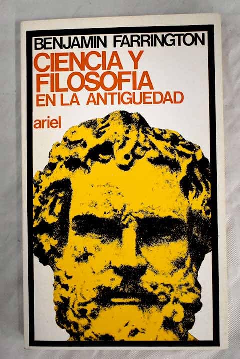 Ciencia y filosofia en la antiguedad