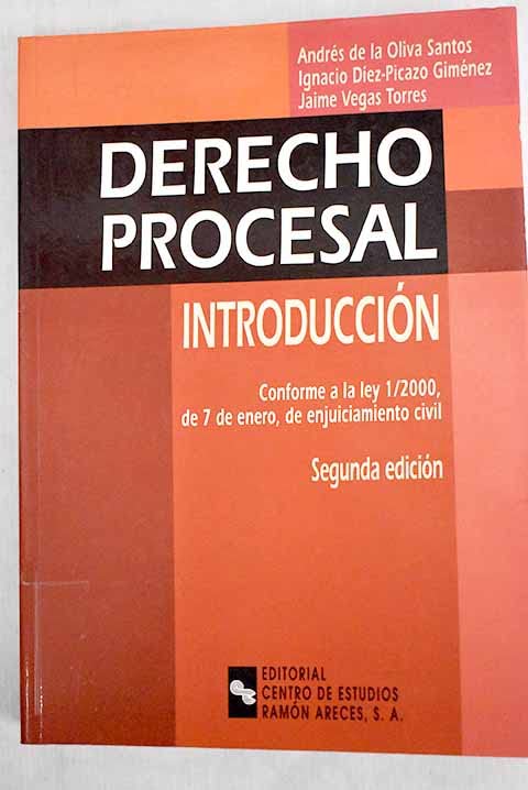 Derecho Procesal. Introduccion