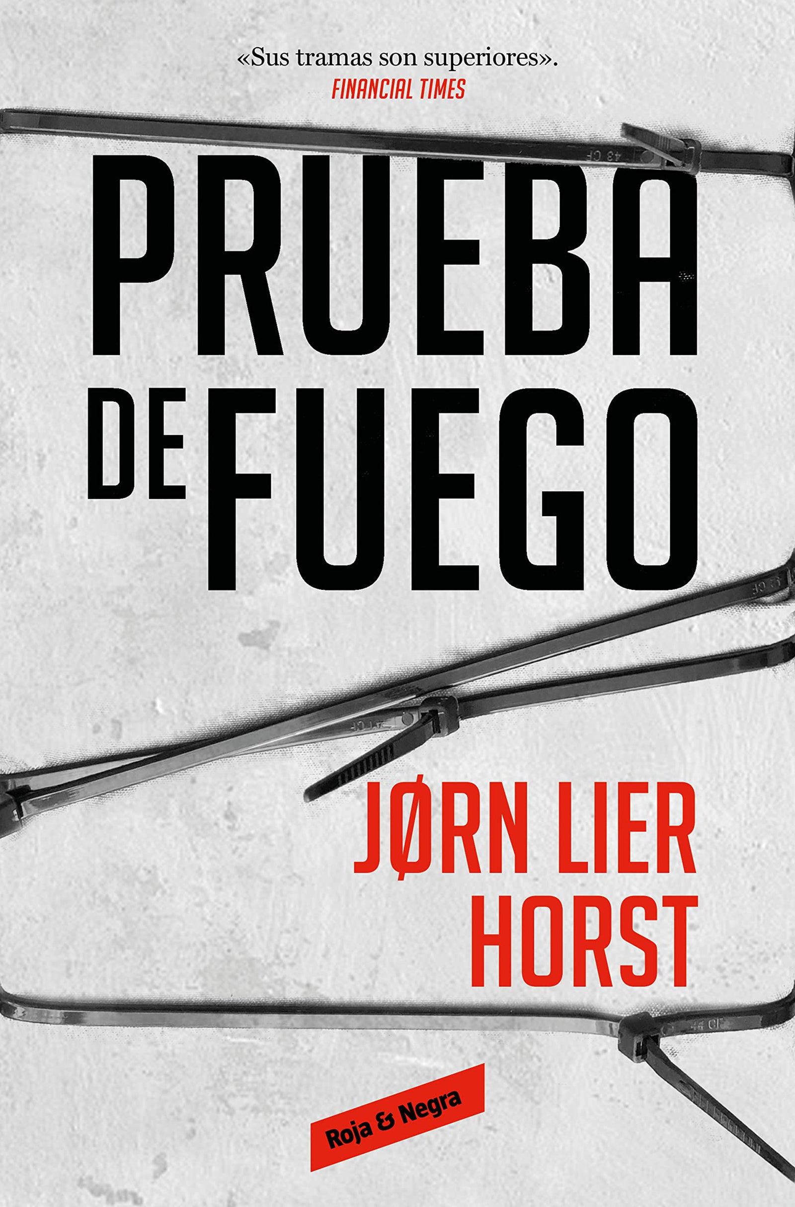 Prueba de fuego (Cuarteto Wisting 4) (Roja y negra)