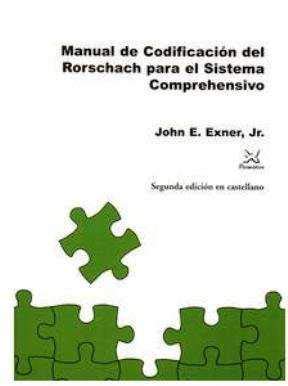 Manual de codificacion del rorschach para el sistema comprehensivo