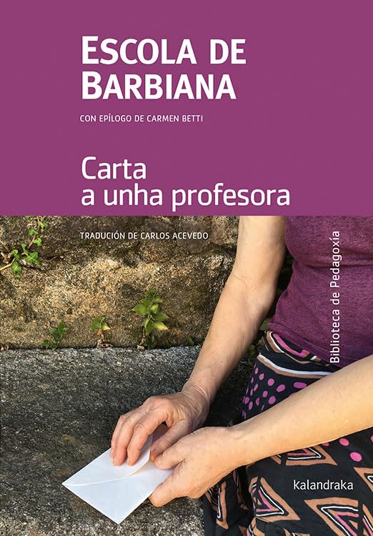 Carta a unha profesora: 8 (Biblioteca de Pedagoxía)