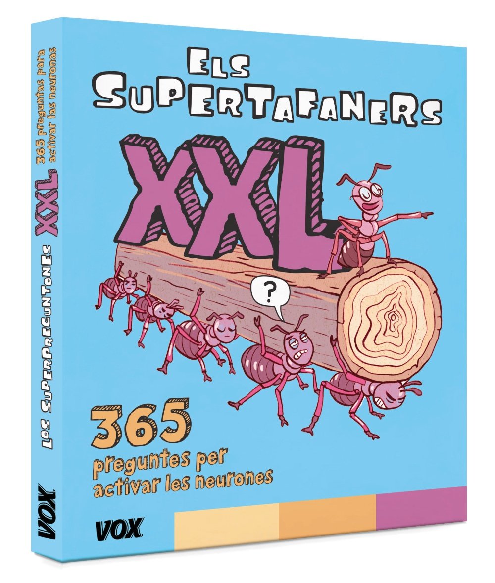 Els Supertafaners XXL: 365 preguntes per activas les neurones (VOX - Infantil / Juvenil - Català - A partir de 5/6 anys - Els Supertafaners)