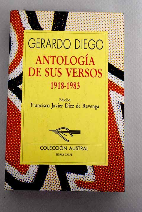 Antologia de sus versos