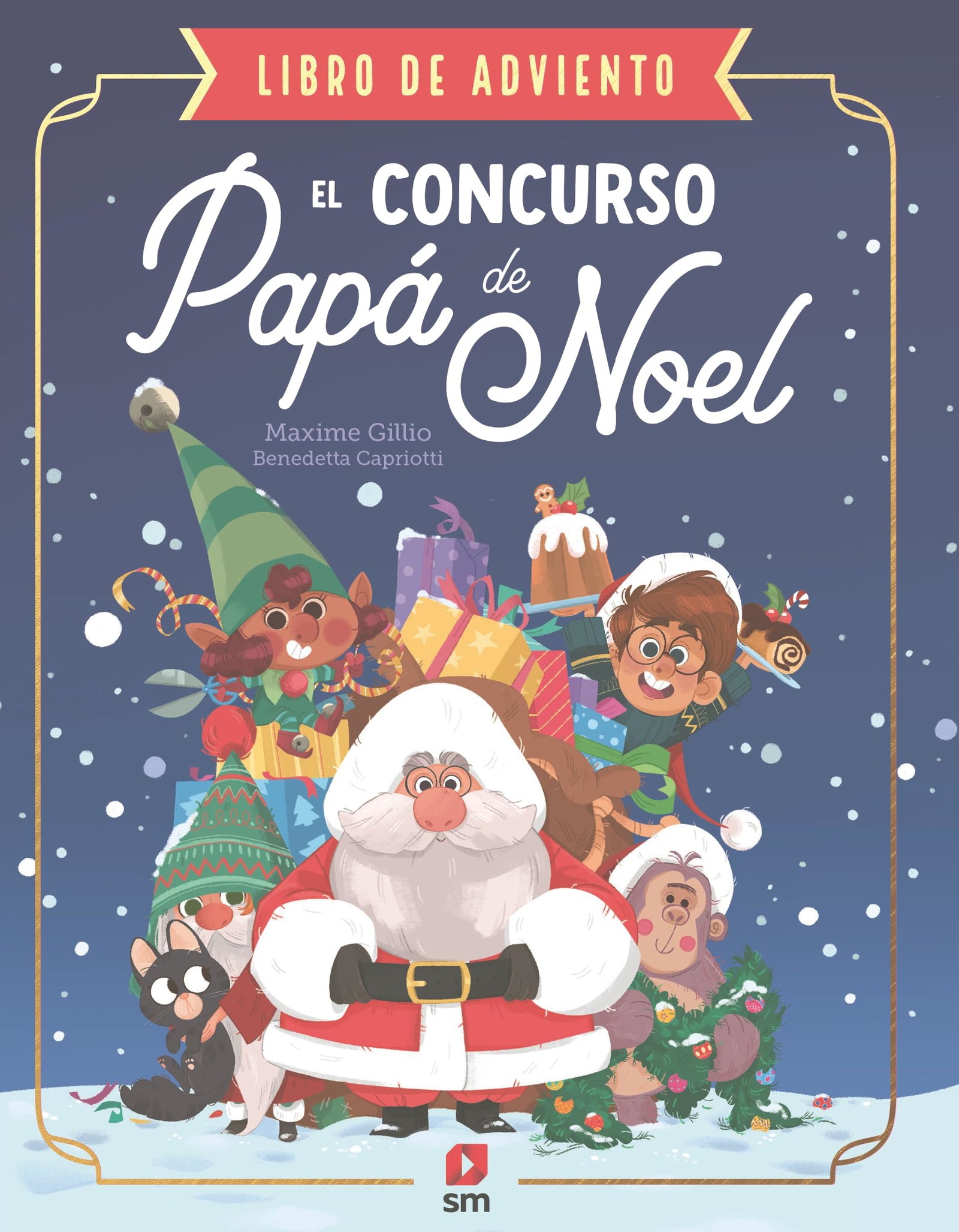 El concurso de Papá Noel (Libro de adviento)