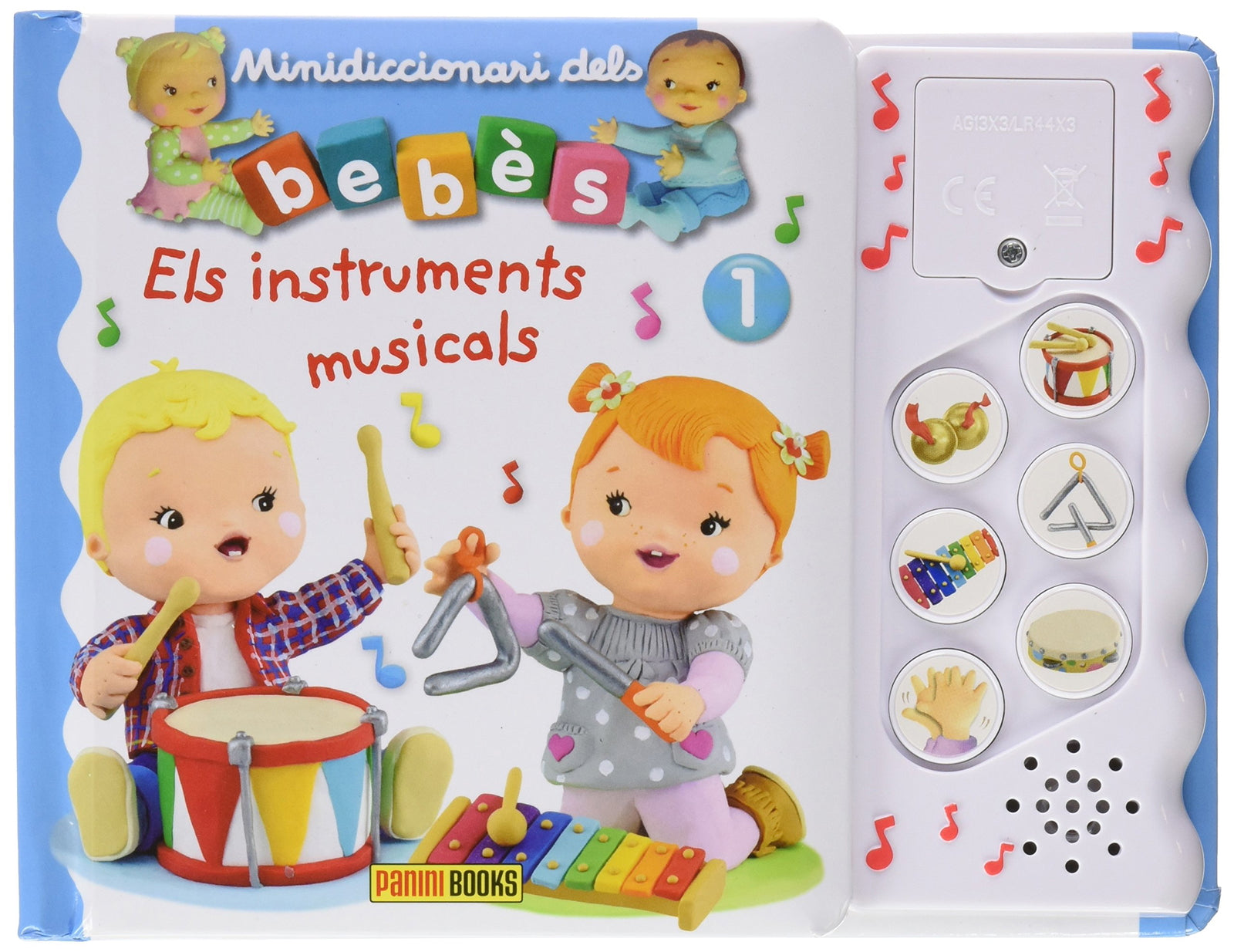 Els Instruments Musicals. Mini Diccionari Dels Bebès Sonors (MINI DICCIONARI DELS BEBES)