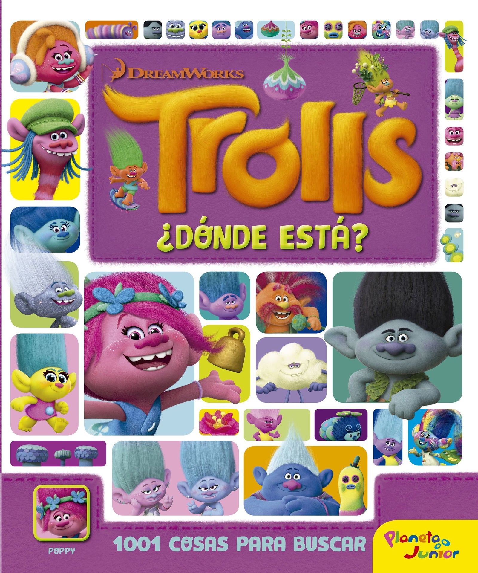 Trolls. ¿Dónde está?: 1001 cosas para buscar (Dreamworks. Trolls)