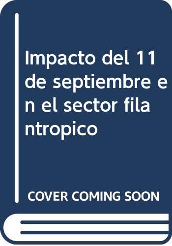 Impacto del 11 de septiembre en el sector filantrópico