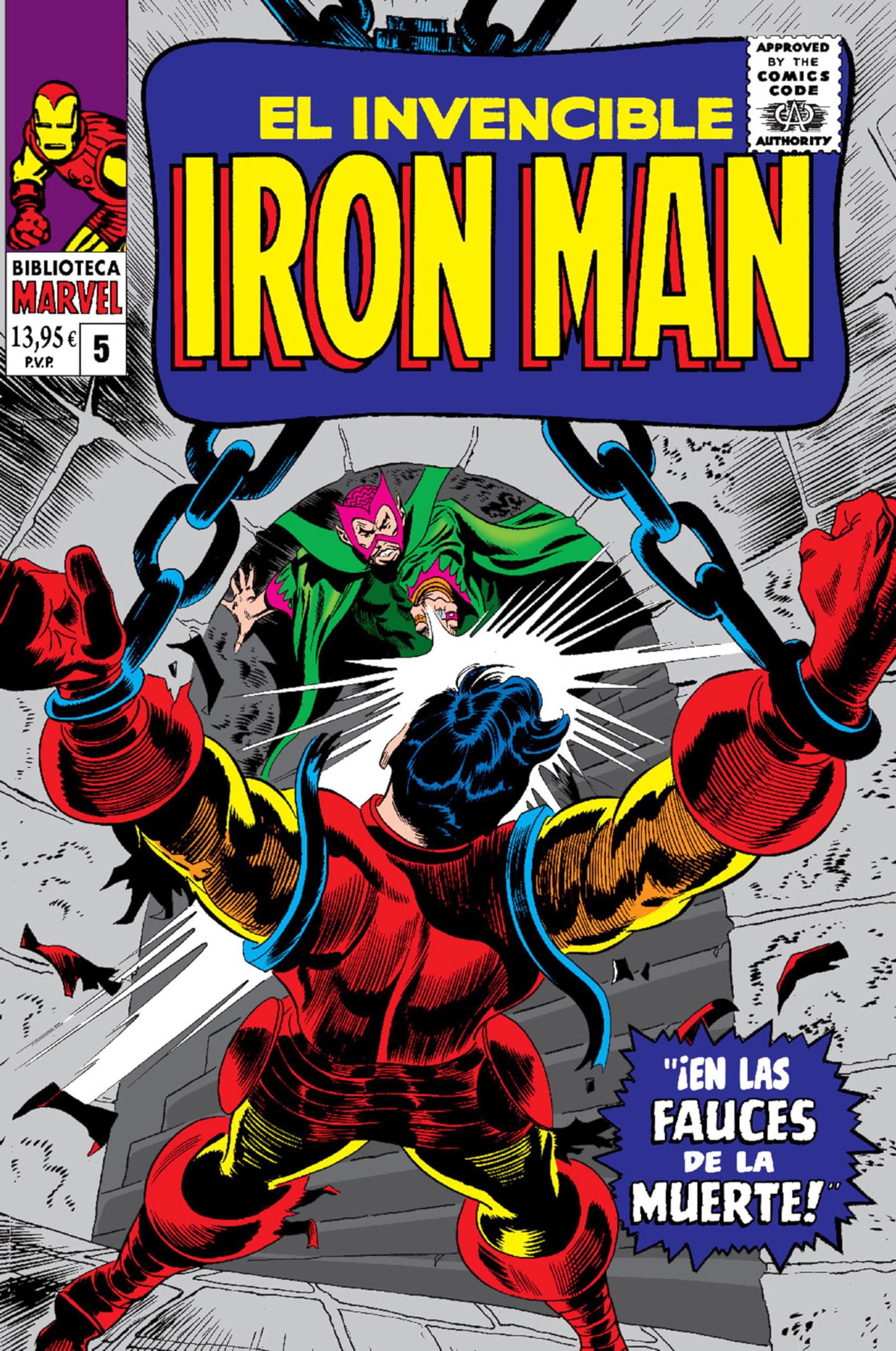 Biblioteca marvel el invencible iron man 5. 1966-67: tales of suspense 77-85, tales to astonish 82 u