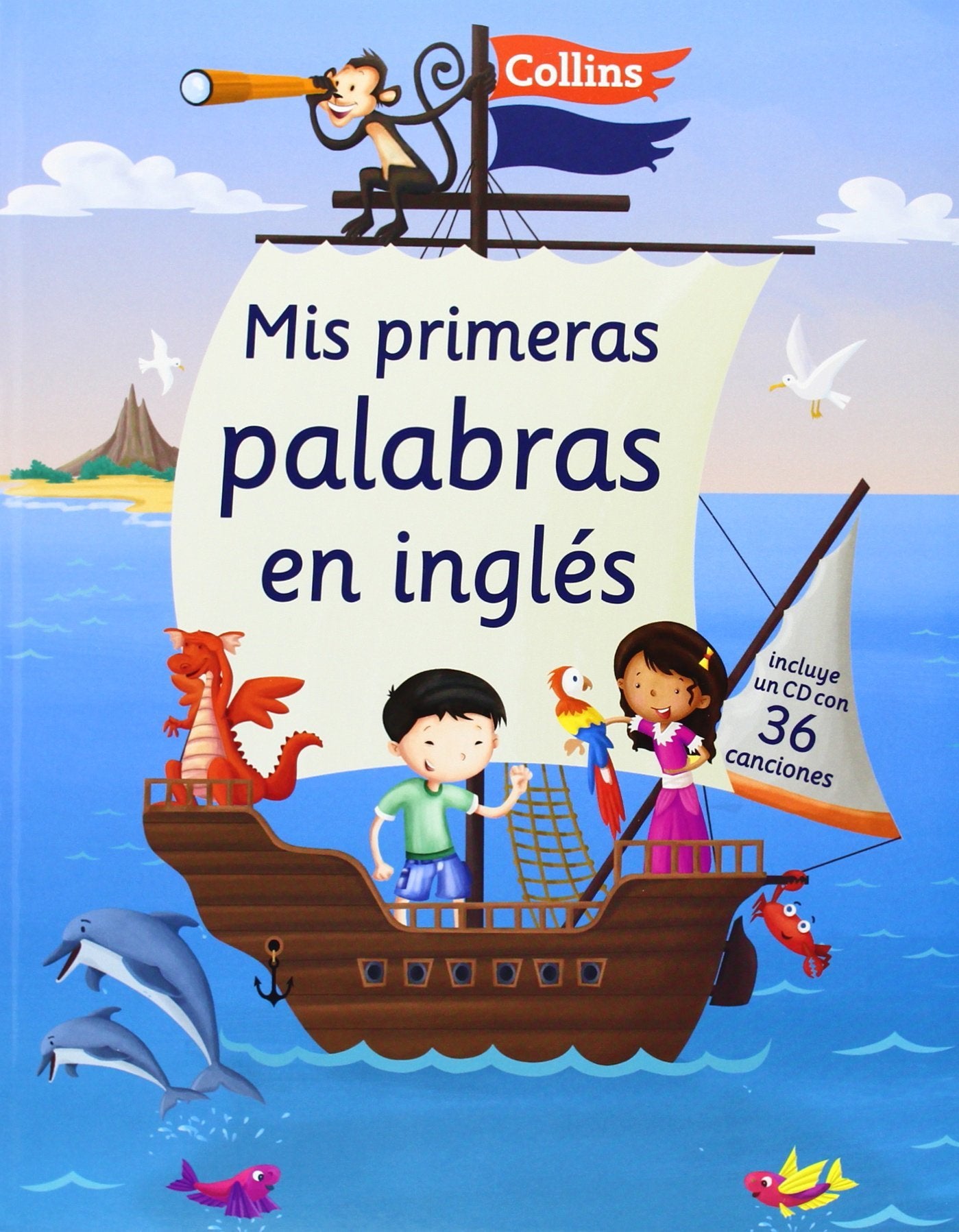 Mis Primeras Palabras En Inglés (4-6 años): Incluye un CD con 36 canciones (Mi primer Collins)