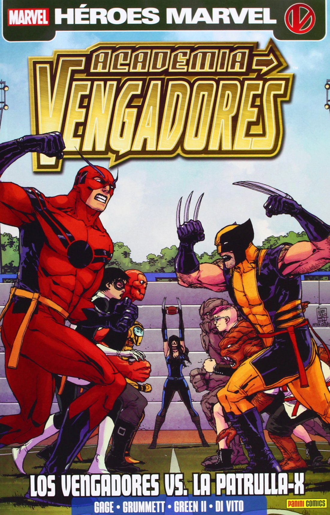 Academia Vengadores 06. Los Vengadores Vs La Patrulla-X