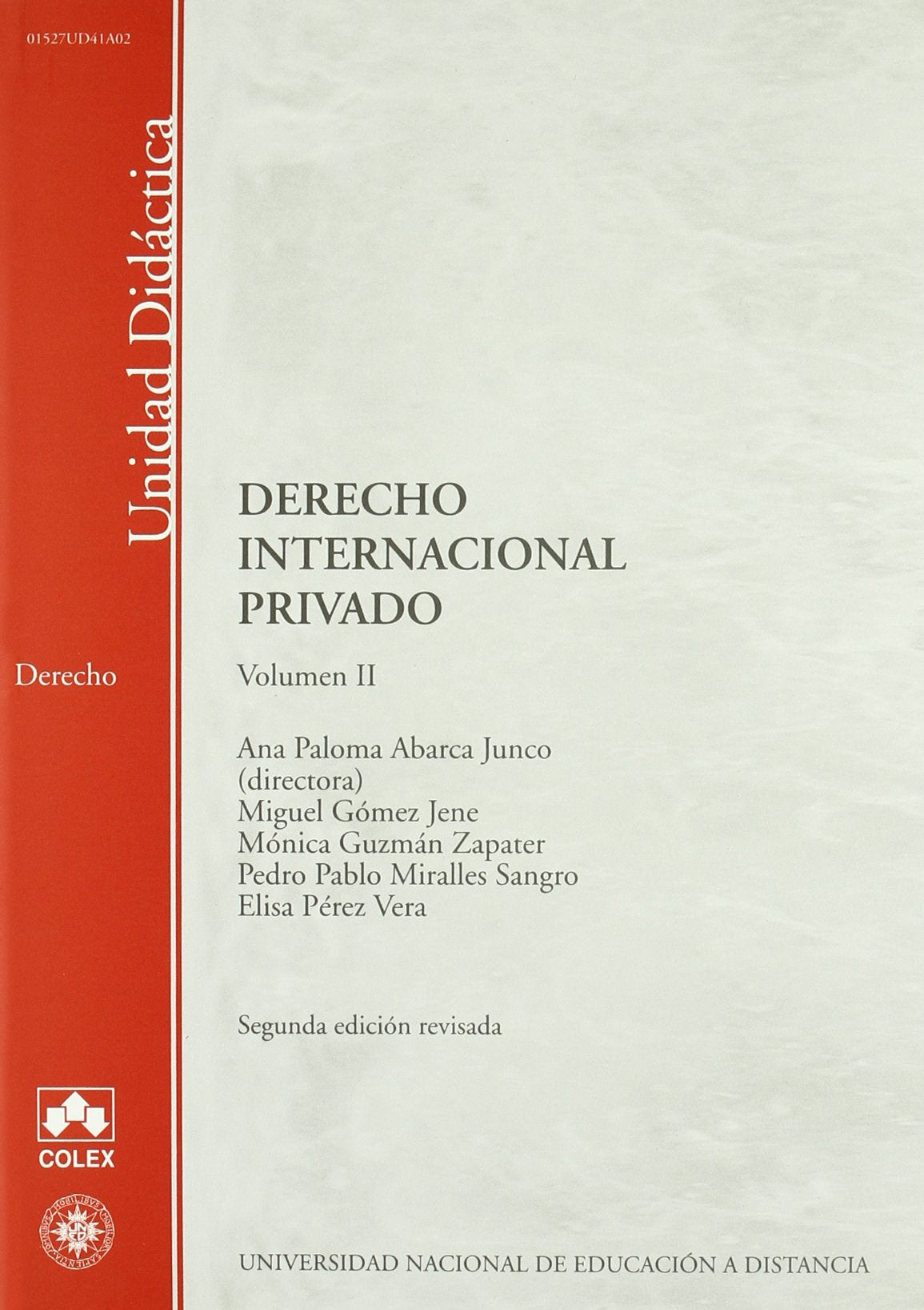 Derecho internacional privado vol II