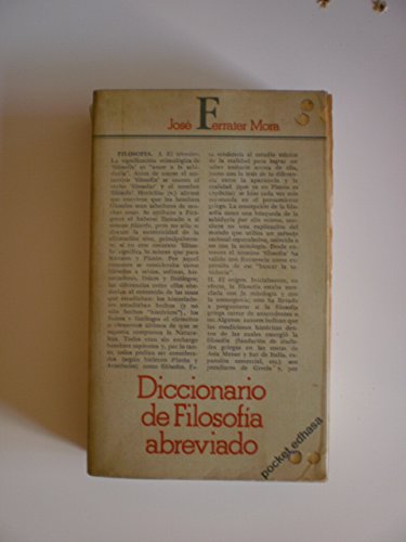 Diccionario de filosofia abreviado