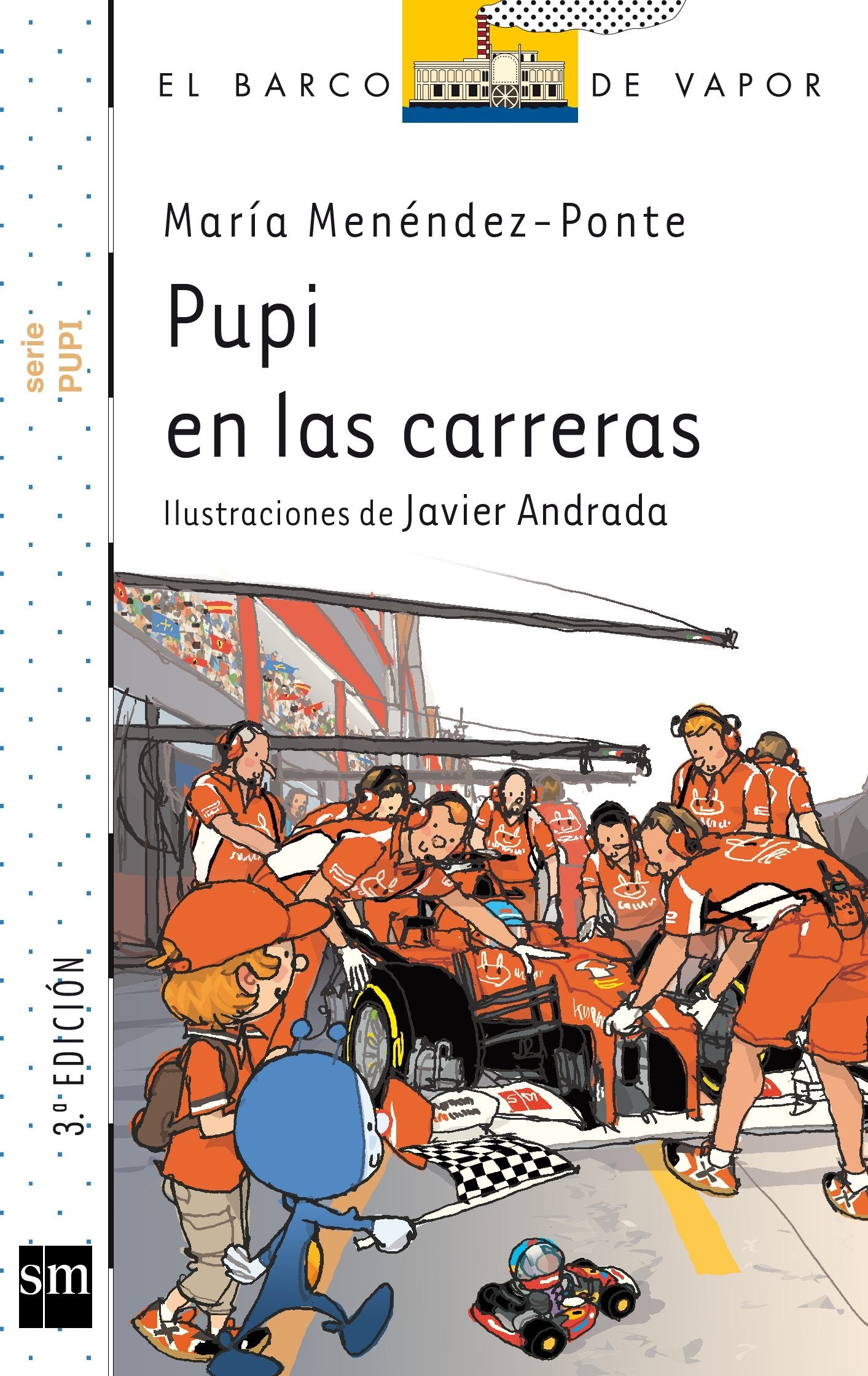 Pupi en las carreras (El Barco de Vapor Blanca)