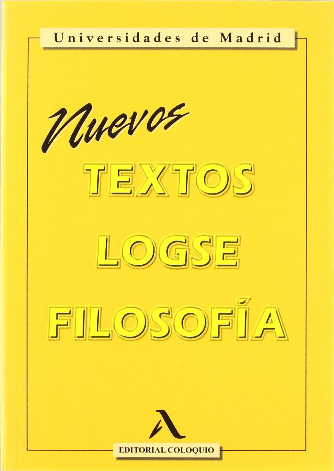 Textos filosofía, LOGSE