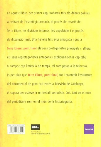Terra Lliure. Punt Final (+ Dvd) (CATALAN)
