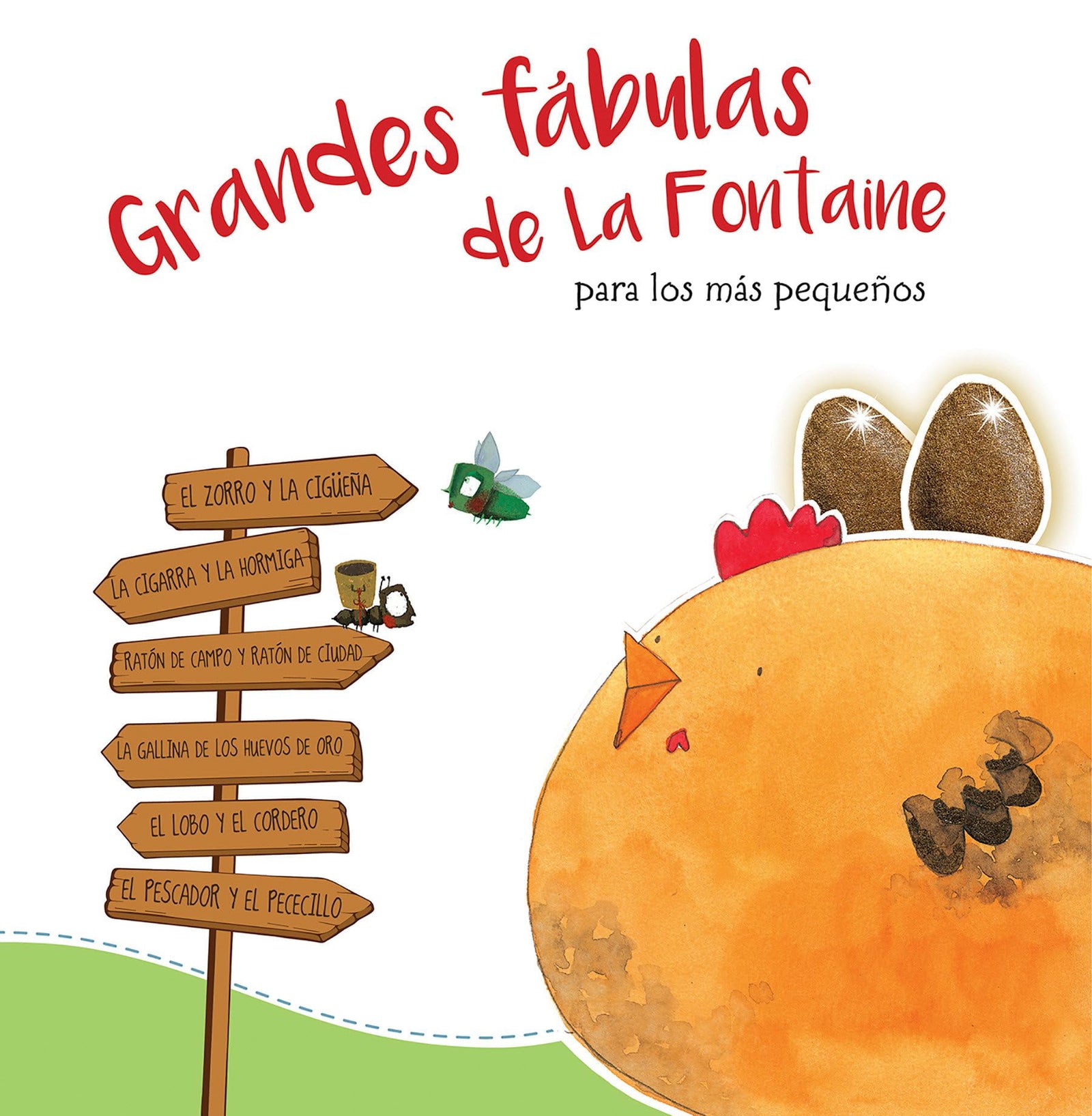 Grandes fábulas de La Fontaine para los más pequeños (Cuentos infantiles)
