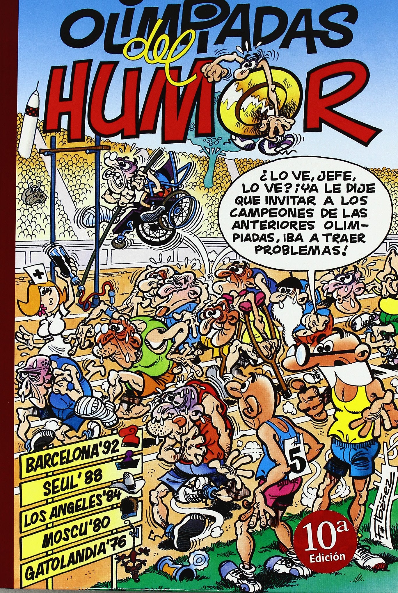 Olimpiadas del humor: Barcelona 92 | Seul 88 | Los Angeles 84 | Moscú 80 (Súper Humor Mortadelo 2)