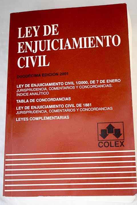 Leyes de enjuiciamiento civil