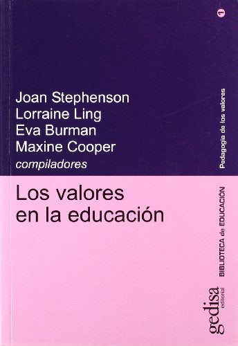 Los valores en la educación (SIN COLECCION)