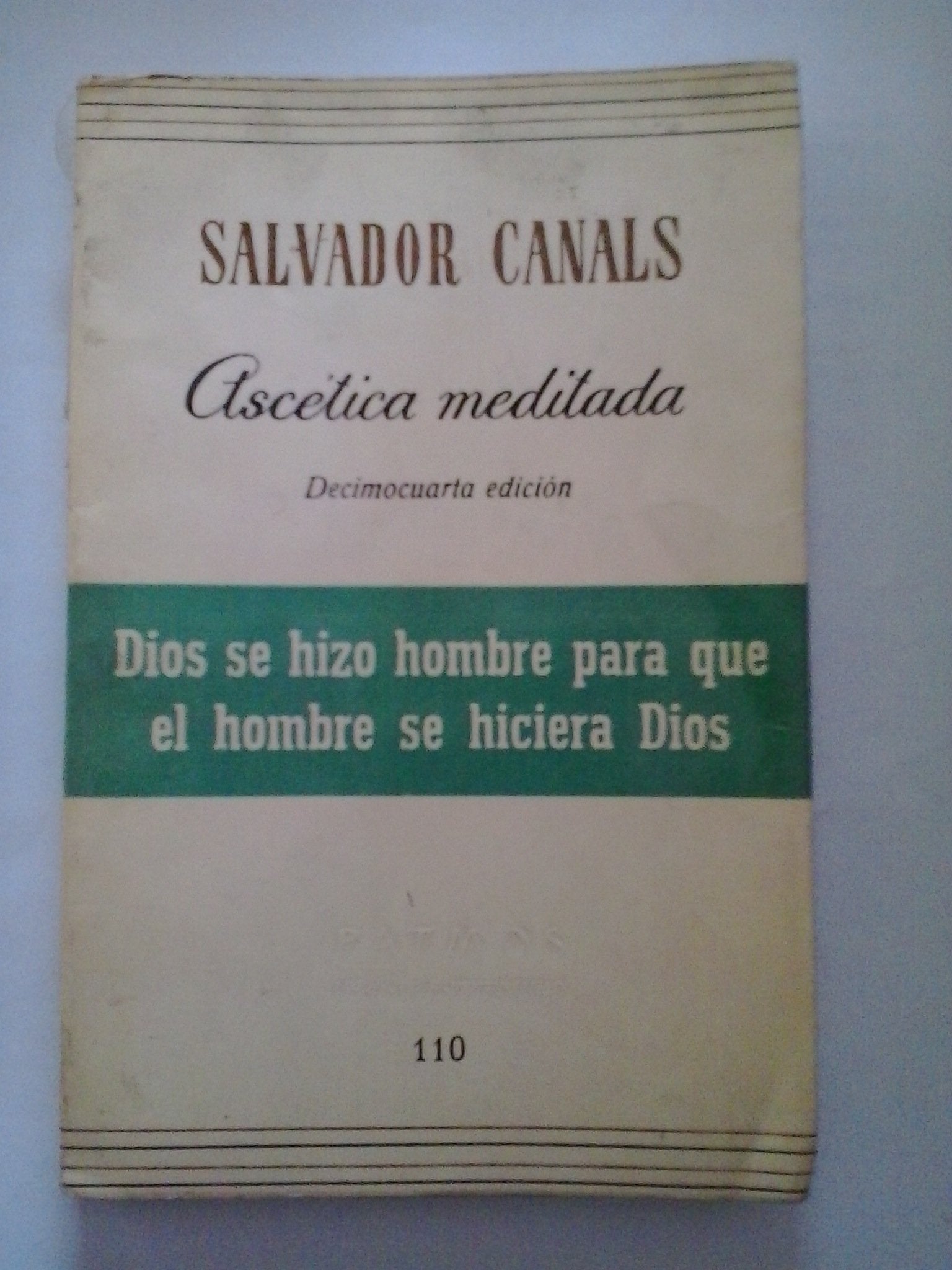 Ascética Meditada